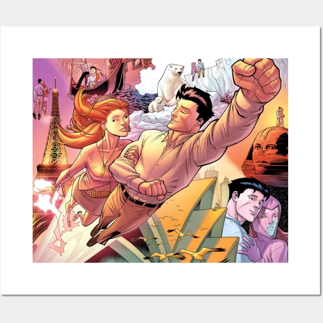 invincible poster Wall Art by super villain